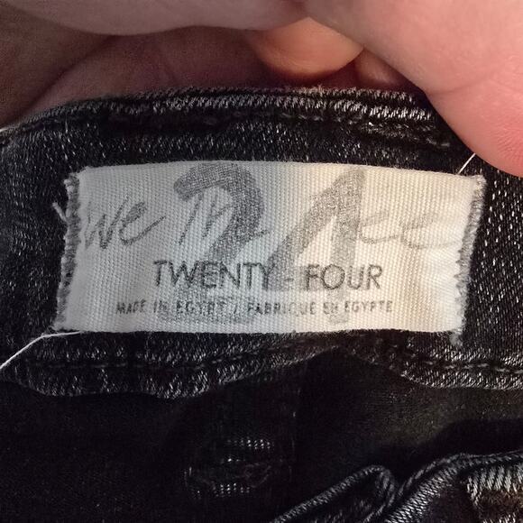 We The Free Women's Milkyway Skinny Ankle Jeans OB1133454 Black Size 24 - Picture 7 of 15